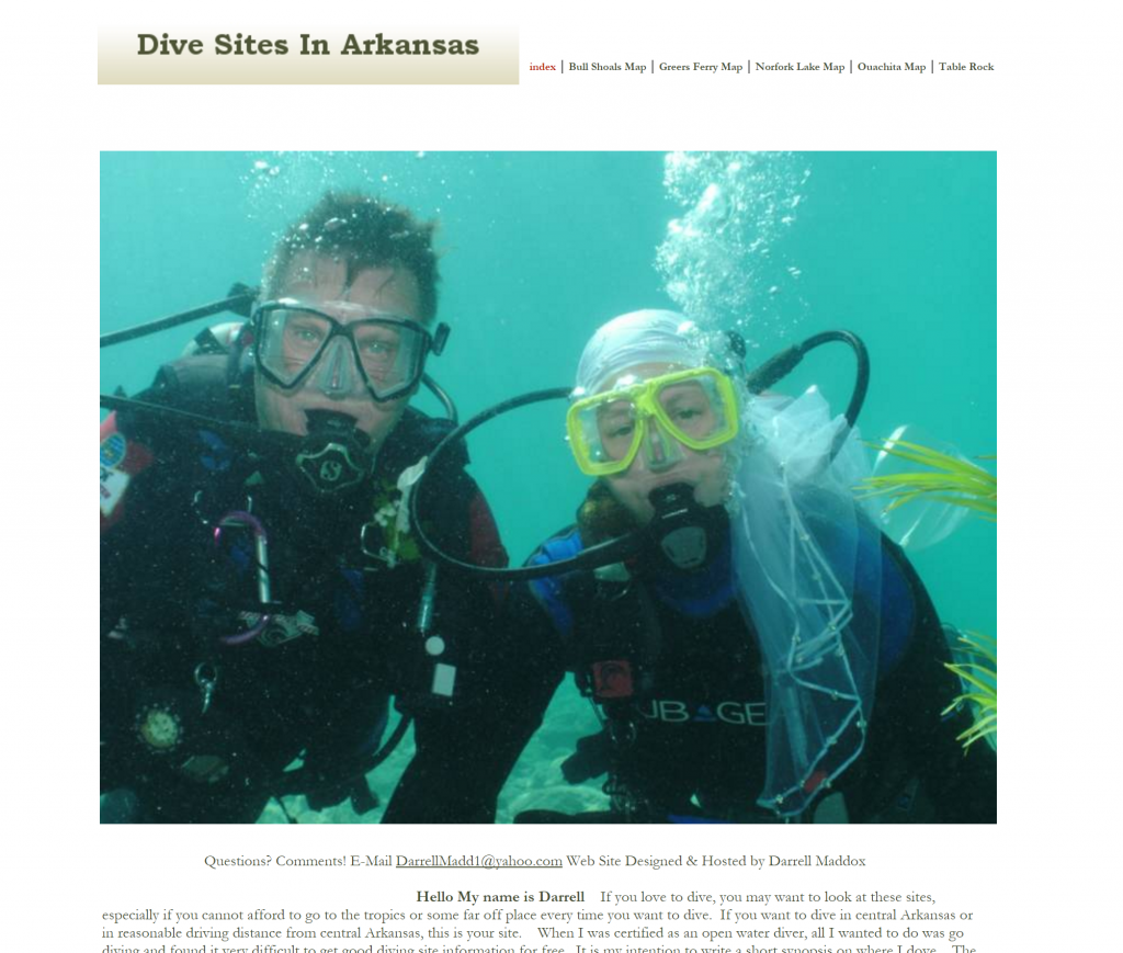 divesitesinarkansas Ocean Extreme Dive and Travel Center, Inc.